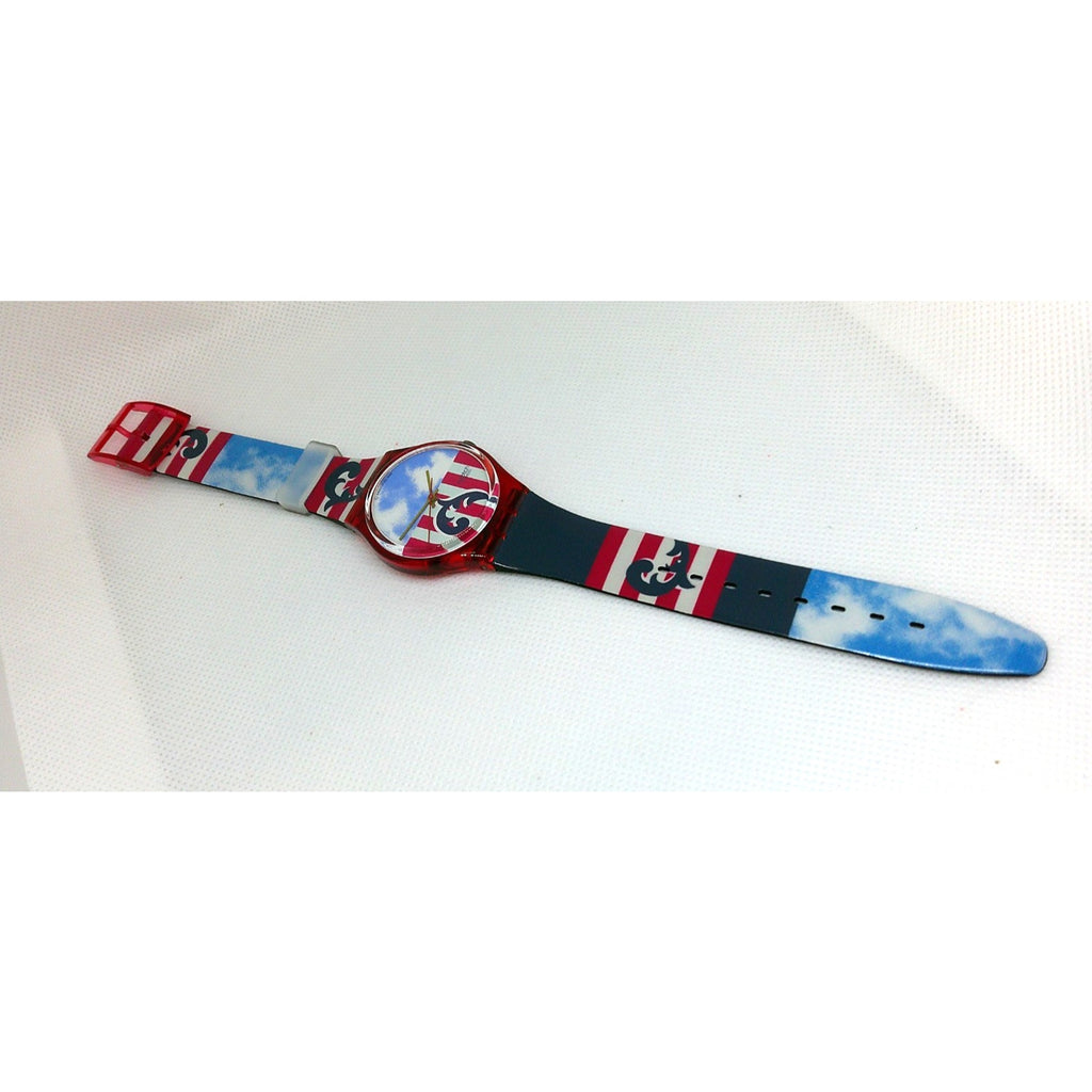 Vintage Swatch watch THE BOSS GR109 1991 Swiss made quartz with case and battery